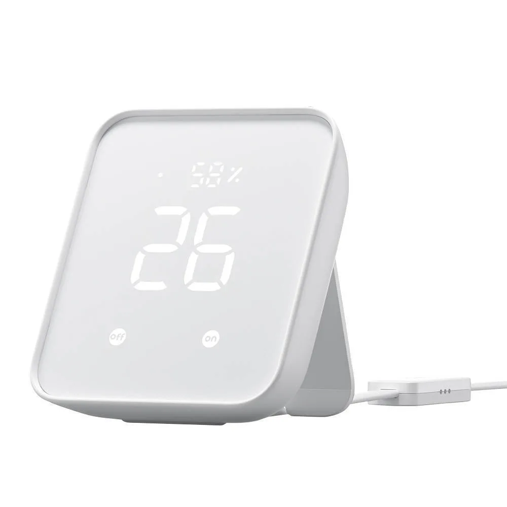 20230913154347_smart_hub_symvato_me_matter_hub2.jpeg Switchbot Hub 2 Smart Hub Wi-Fi / Bluetooth / IR Συμβατό με Google Home, Apple HomeKit, Alexa, IFTTT & Matter HUB2 - Image 1
