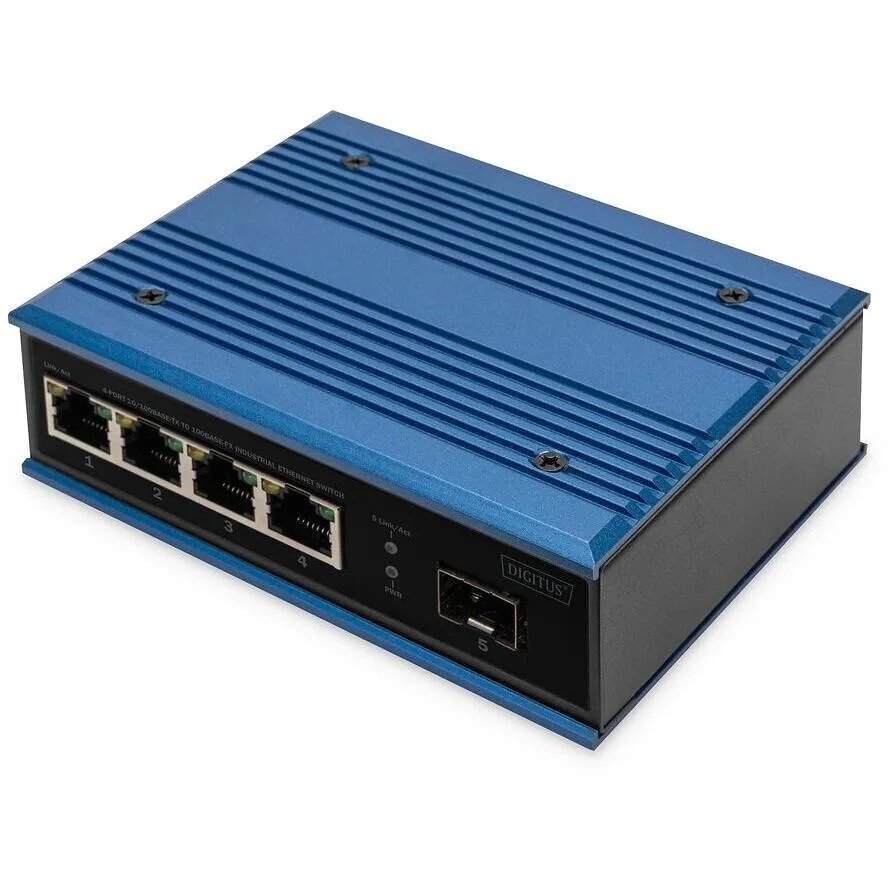 Digitus DN-651130 Unmanaged L2 Switch με 4 Θύρες Ethernet και 1 SFP Θύρα - Image 1