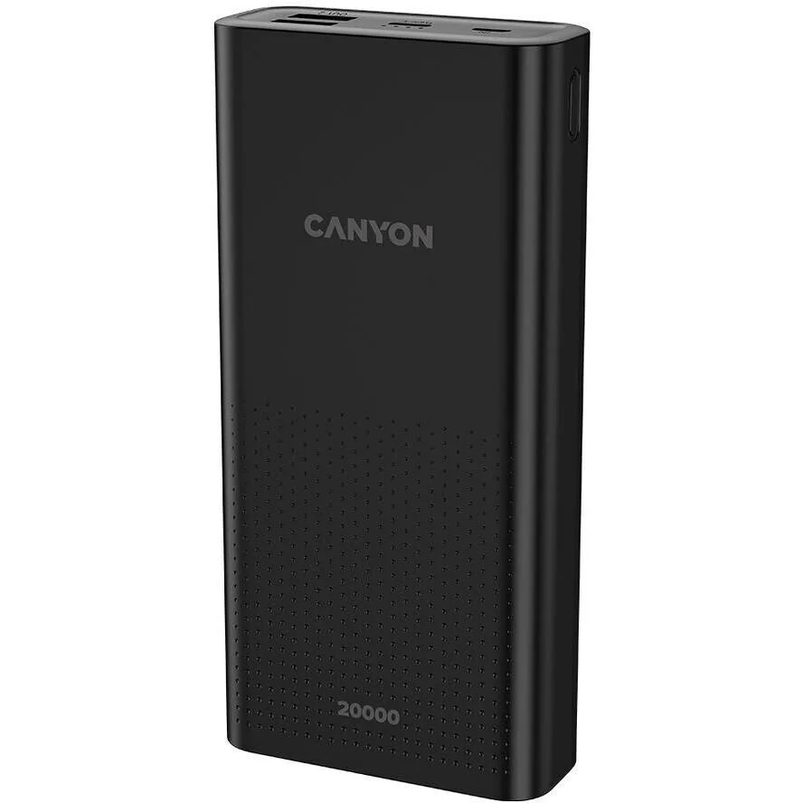 20230915164615_canyon_pb_2001_power_bank_20000mah_me_2_thyres_usb_a_mayro.jpeg Canyon PB-2001 Power Bank 20000mAh με 2 Θύρες USB-A Μαύρο - Image 1
