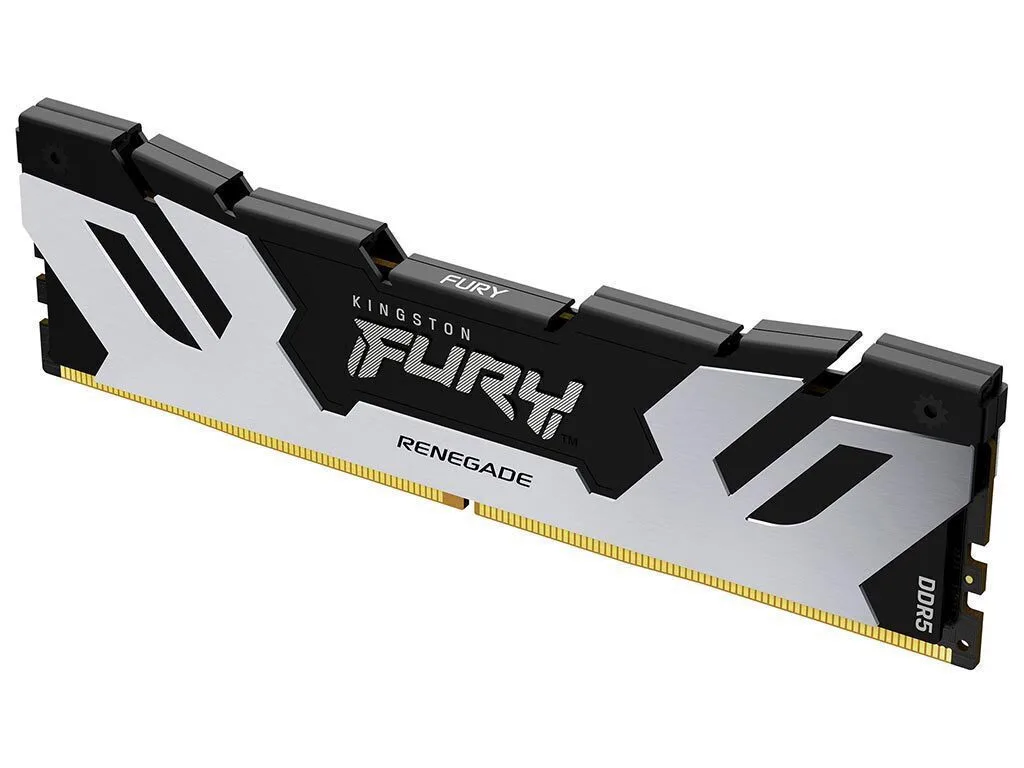 Kingston Fury Renegade Silver DDR5 με Module 1x48GB και Ταχύτητα 6000 για Desktop KF560C32RS-48 - Image 1