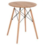 Minimal Τραπέζι Κουζίνας Ξύλινο Φυσικό 46x48x76εκ. HM0060.04