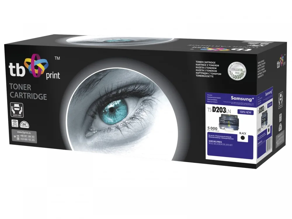 TB Print Συμβατό Toner για Laser Εκτυπωτή Samsung 5000 Σελίδων Μαύρο (TS-D203LN) - Image 1