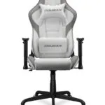 Cougar Armor Elite Καρέκλα Gaming Δερματίνης με Ρυθμιζόμενα Μπράτσα Λευκή