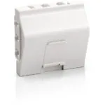 Equip Μονή Πρίζα Δικτύου RJ45 με Πλαίσιο σε Λευκό Χρώμα 761311