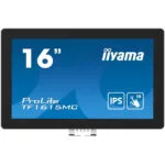 Iiyama Prolite TF1615MC-B1 IPS Touch Φορητό Monitor 15.6" FHD 1920x1080 με Χρόνο Απόκρισης 25ms GTG