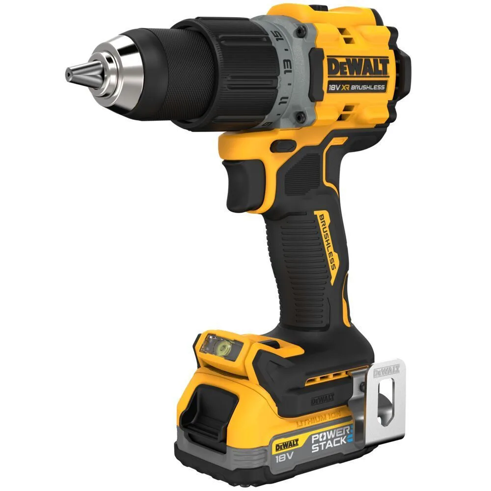 20230925153418_dewalt_dcd800e2t_kroustiko_drapanokatsavido_mpatarias_brushless_18v.jpeg Dewalt Κρουστικό Δραπανοκατσάβιδο Μπαταρίας Brushless 18V 2x1.7Ah DCD800E2T - Image 1