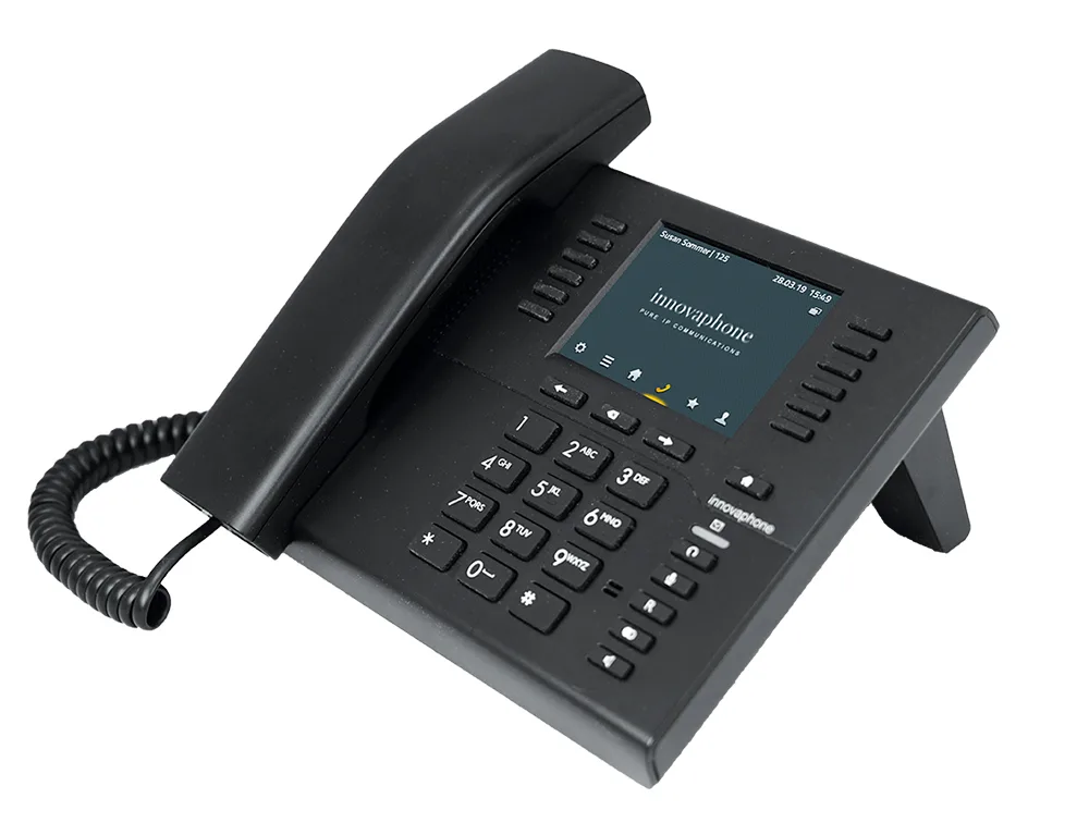 20230928151929_innovaphone_ip112_ensyrmato_tilefono_ip_mayro.jpeg innovaphone IP112 Ενσύρματο Τηλέφωνο IP Μαύρο - Image 1