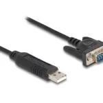 DeLock Μετατροπέας USB-A male σε Serial male 1τμχ 66461