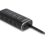 DeLock Hub 4 Θυρών USB 3.0 με σύνδεση USB-C 64233