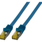 EFB S/FTP Cat.7 (10Gbps) Καλώδιο Δικτύου Ethernet 5m Μπλε MK7001.5BL