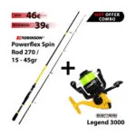 Robinson Powerflex Spin Καλάμι Ψαρέματος για Spinning 2.70m με Μηχανισμό 15-45gr CO.SPIN2