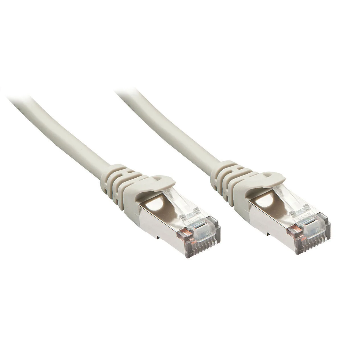 Lindy S/FTP Cat.6 (Gigabit) Καλώδιο Δικτύου Ethernet 1m Γκρι 48342 - Image 1