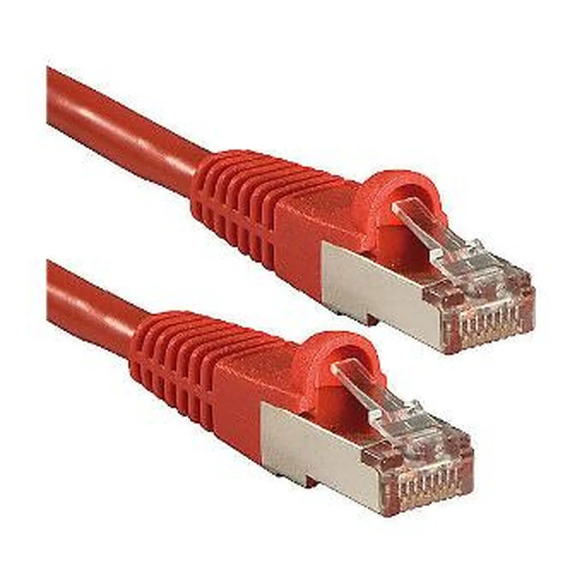 Lindy S/FTP Cat.6 (Gigabit) Καλώδιο Δικτύου Ethernet 1m Κόκκινο 47162 - Image 1
