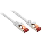 Lindy S/FTP Cat.6 (Gigabit) Καλώδιο Δικτύου Ethernet 2m Λευκό 47384