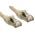Lindy S/FTP Cat.6 (Gigabit) Καλώδιο Δικτύου Ethernet 5m Γκρι 45585