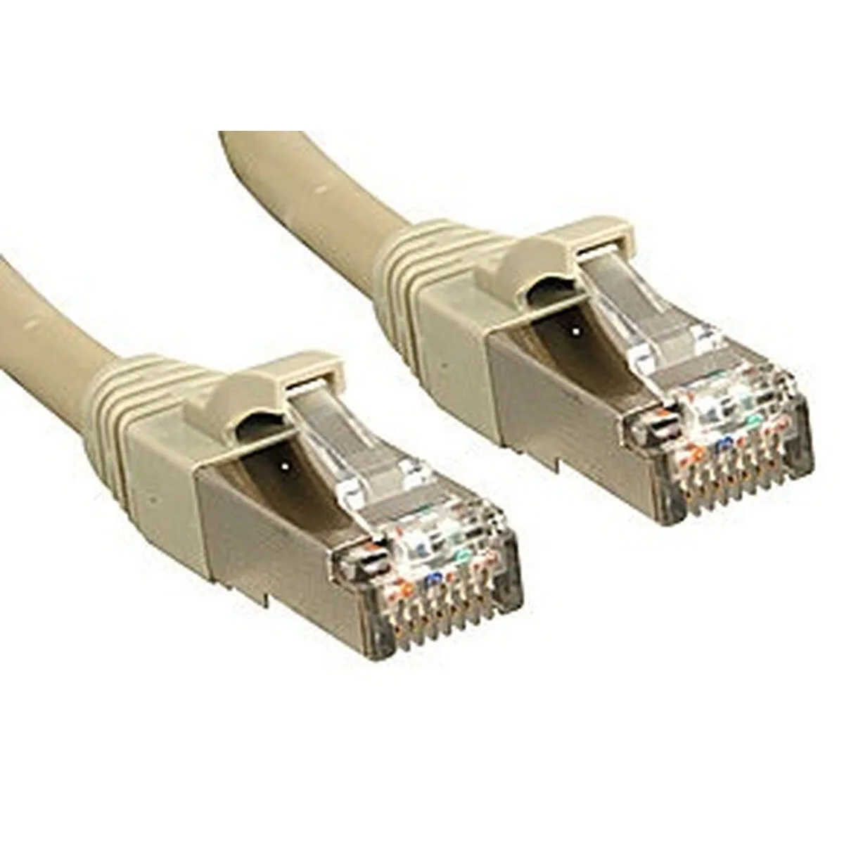Lindy S/FTP Cat.6 (Gigabit) Καλώδιο Δικτύου Ethernet 2m Γκρι 45583 - Image 1
