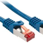 Lindy S/FTP Cat.6 (Gigabit) Καλώδιο Δικτύου Ethernet 0.3m Μπλε 47350