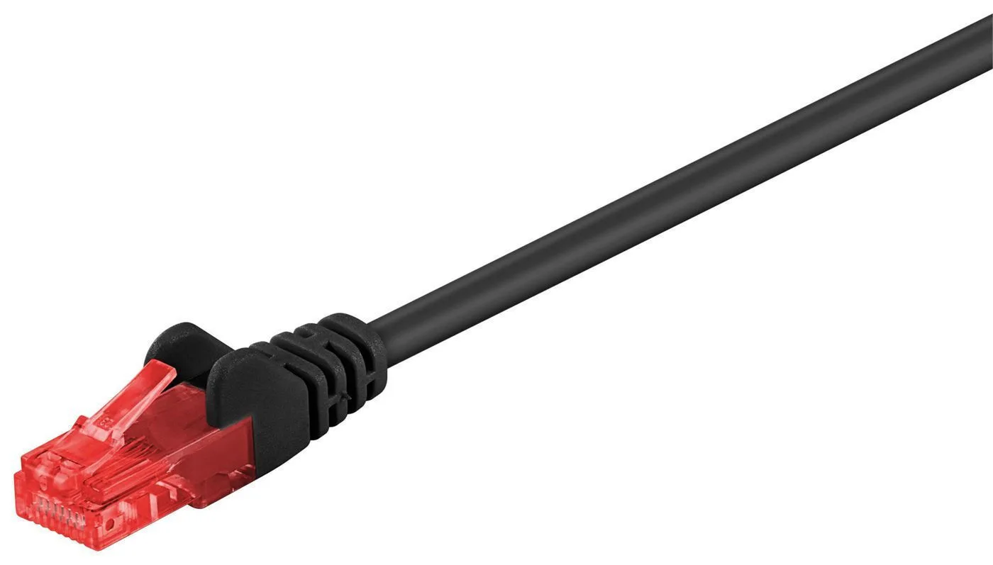 Microconnect U/UTP Cat.6 (Gigabit) Καλώδιο Δικτύου Ethernet 1.5m Μαύρο B-UTP6015S - Image 1