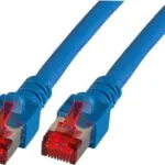 EFB S/FTP Cat.6 (Gigabit) Καλώδιο Δικτύου Ethernet 1.5m Μπλε K5513.1,5