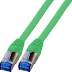 EFB S/FTP Cat.6a (Gigabit) Καλώδιο Δικτύου Ethernet 1m Πράσινο K5525FGN.1