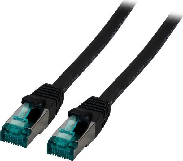 EFB S/FTP Cat.6a (Gigabit) Καλώδιο Δικτύου Ethernet 20m Μαύρο MK6001.20B - Image 1