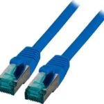 EFB S/FTP Cat.6a (Gigabit) Καλώδιο Δικτύου Ethernet 2m Μπλε MK6001.2BL