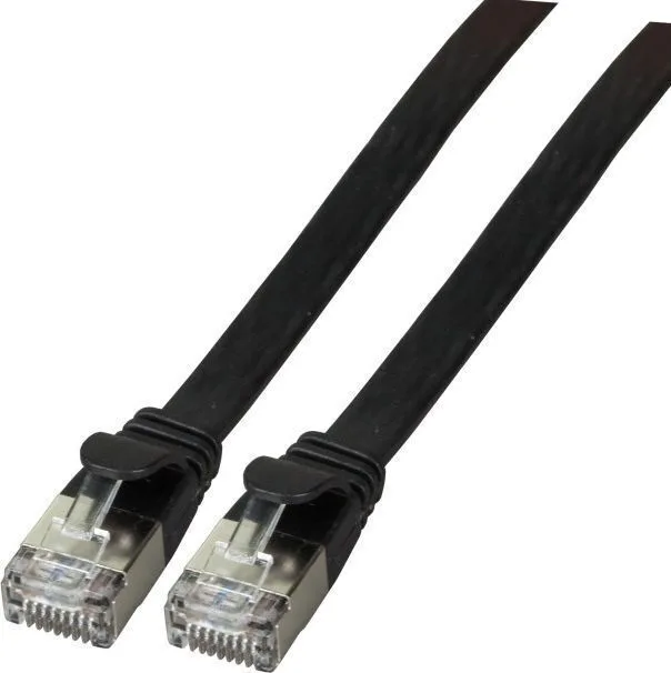 EFB U/FTP (STP) Cat.6a (Gigabit) Καλώδιο Δικτύου Ethernet 1m Μαύρο K5545SW.1 - Image 1