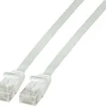 EFB U/UTP Cat.6a (Gigabit) Καλώδιο Δικτύου Ethernet 0.25m Λευκό K8107WS.0,25
