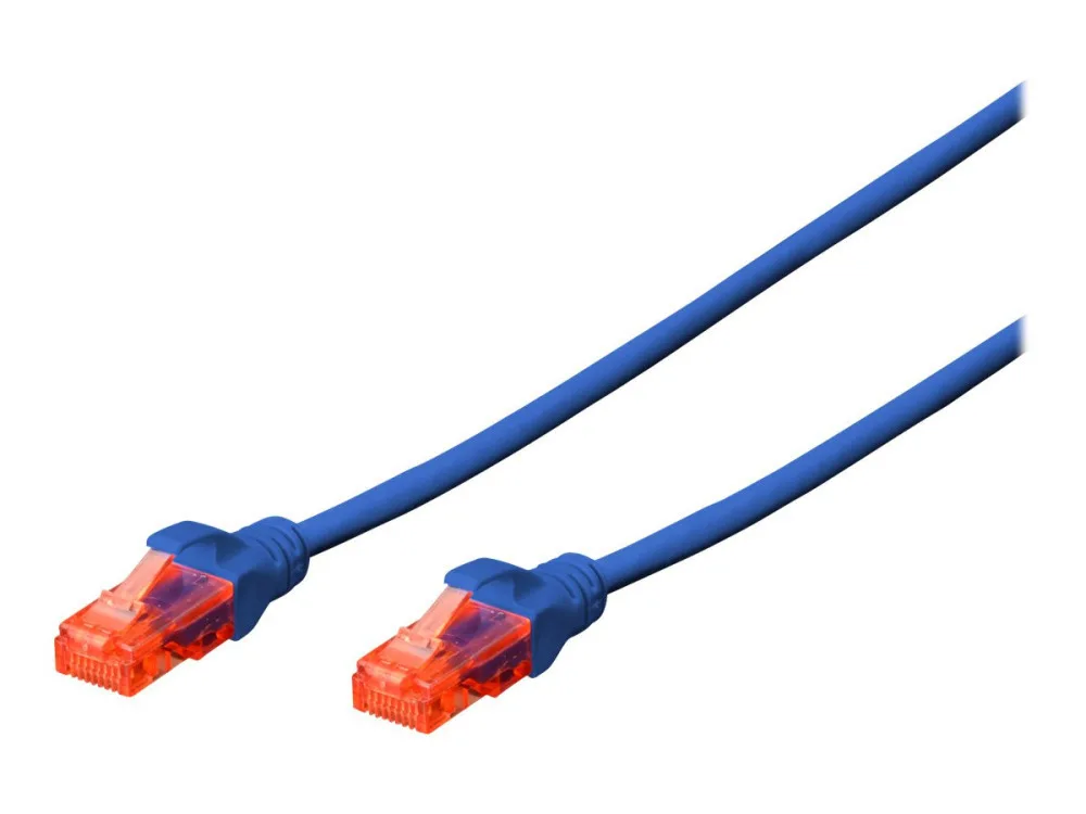 Digitus U/UTP Cat.6 (Gigabit) Καλώδιο Δικτύου Ethernet 0.5m Μπλε DK-1612-005/BL - Image 1