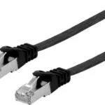 Equip U/FTP (STP) Cat.6a (Gigabit) Καλώδιο Δικτύου Ethernet 10m Μαύρο 607696