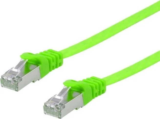 Equip U/FTP (STP) Cat.6a (Gigabit) Καλώδιο Δικτύου Ethernet 2m Πράσινο 607641 - Image 1