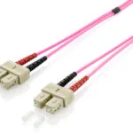 Equip Καλώδιο Οπτικής Ίνας 3m Μωβ 255523