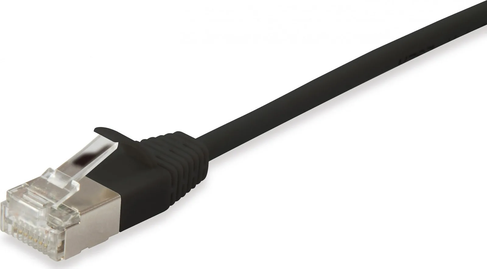 Equip S/FTP Cat.6a (Gigabit) Καλώδιο Δικτύου Ethernet 0.5m Μαύρο 606123 - Image 1