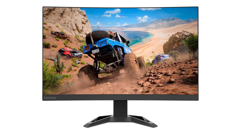 Lenovo G27qc-30 VA Curved Monitor 27" QHD 2560x1440 165Hz με Χρόνο Απόκρισης 7ms GTG - Image 1