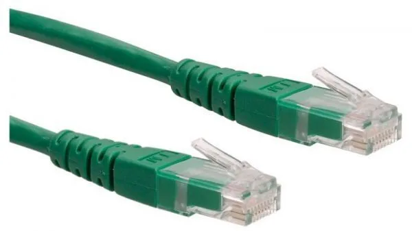 Value S/FTP Cat.6 (Gigabit) Καλώδιο Δικτύου Ethernet 2m Πράσινο 21.99.1343-150 - Image 1