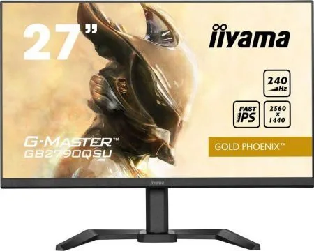 Iiyama G-Master GB2790QSU-B5 Gold Phoenix IPS HDR Gaming Monitor 27" QHD 2560x1440 240Hz - Image 1