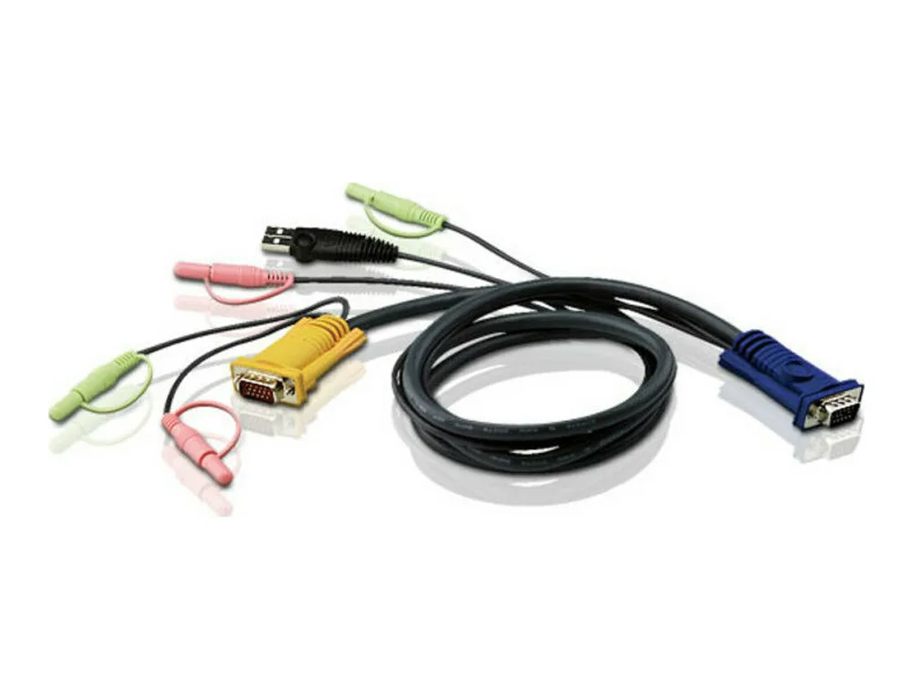 20231018141721_aten_kalodio_kvm_2l_5302u_1_8m_keyboard_video_mouse_audio.jpeg Aten Καλώδιο KVM 2L-5302U 1.8m Keyboard / Video / Mouse / Audio - Image 1