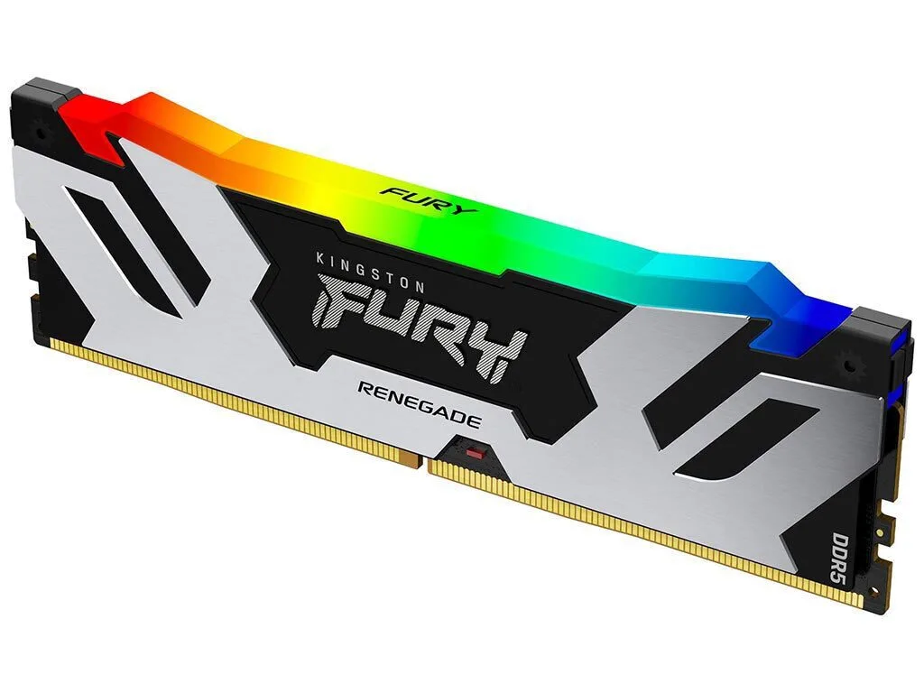Kingston Fury Renegade RGB DDR5 με Module 1x32GB και Ταχύτητα 6400 για Desktop KF564C32RSA-32 - Image 1