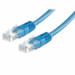 Roline U/UTP Cat.6 (Gigabit) Καλώδιο Δικτύου Ethernet 0.5m Μπλε 21.15.1524