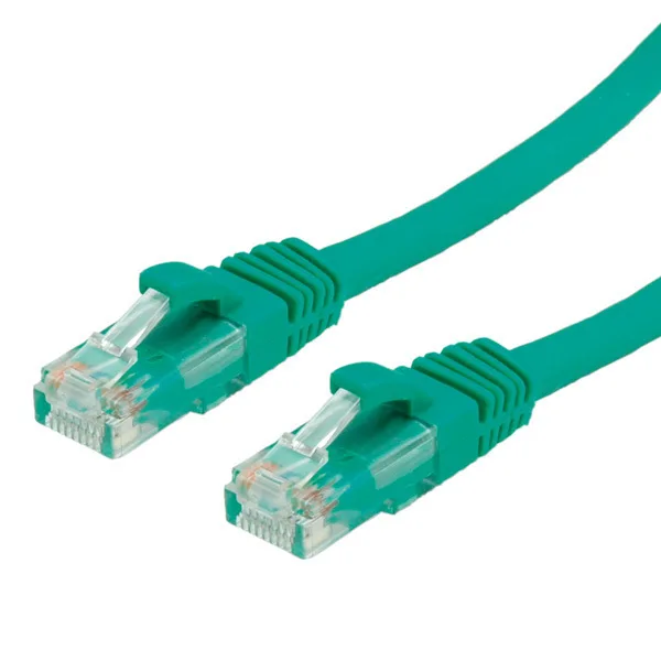 Roline U/UTP Cat.6 (Gigabit) Καλώδιο Δικτύου Ethernet 7m Πράσινο 21.99.1073 - Image 1