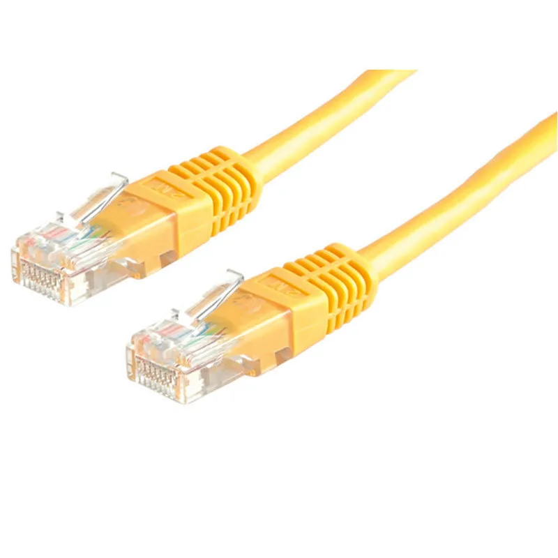 Roline U/UTP Cat.6 (Gigabit) Καλώδιο Δικτύου Ethernet 5m Κίτρινο 21.99.1562 - Image 1