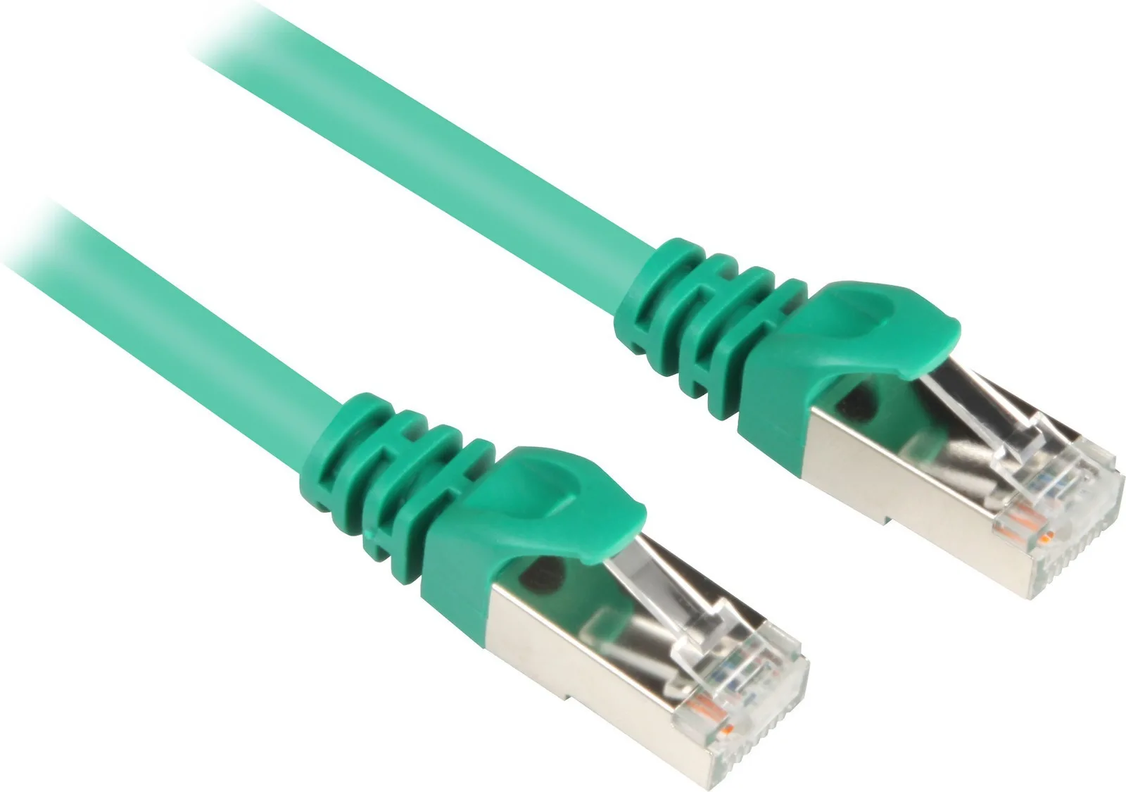 20231020120416_8c8605c4.jpeg Sharkoon S/FTP Cat.6 (Gigabit) Καλώδιο Δικτύου Ethernet 0.25m Πράσινο - Image 1