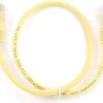 Cablexpert U/UTP Cat.5e (Gigabit) Καλώδιο Δικτύου Ethernet 1.5m Κίτρινο PP12-1.5M/Y