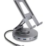 DeLock USB-C Docking Station με HDMI 4K PD Ethernet Γκρι (88017)