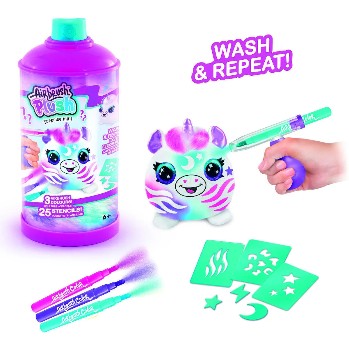 20231020153216_amo_toys_zografiki_airbrush_plush_1264.jpeg Amo toys Ζωγραφική Airbrush Plush για Παιδιά 6+ Ετών 1264 - Image 1