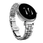 HiFuture Aura Stainless Steel Smartwatch με Παλμογράφο (Ασημί)