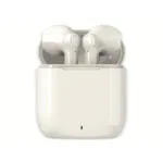 Denver TWE-39 In-ear Bluetooth Handsfree Ακουστικά με Θήκη Φόρτισης Λευκά
