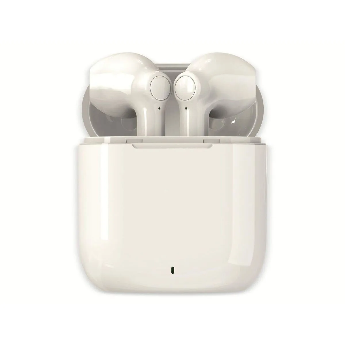 Denver TWE-39 In-ear Bluetooth Handsfree Ακουστικά με Θήκη Φόρτισης Λευκά - Image 1