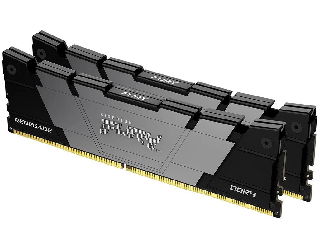 Kingston Fury Renegade DDR4 με Module 1x64GB και Ταχύτητα 3200 για Desktop KF432C16RB2K2/64 - Image 1