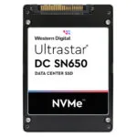 Western Digital Ultrastar DC SN650 SSD 7.7TB τύπου 2.5'' με σύνδεση PCI Express 4.0 0TS2374